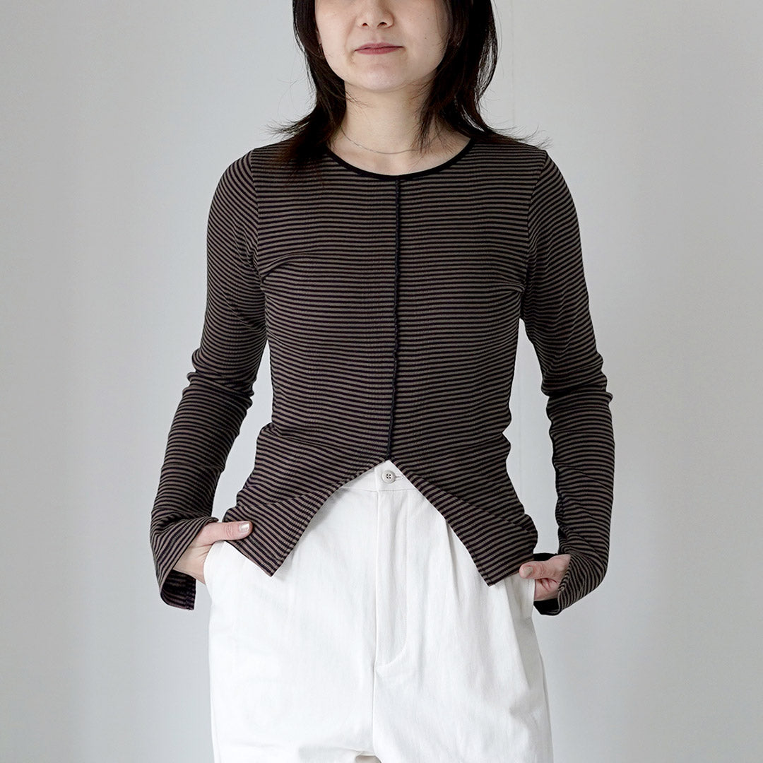 ROBERT P.MILLER（ロバートピーミラー） パネルリブ スリット プルオーバー