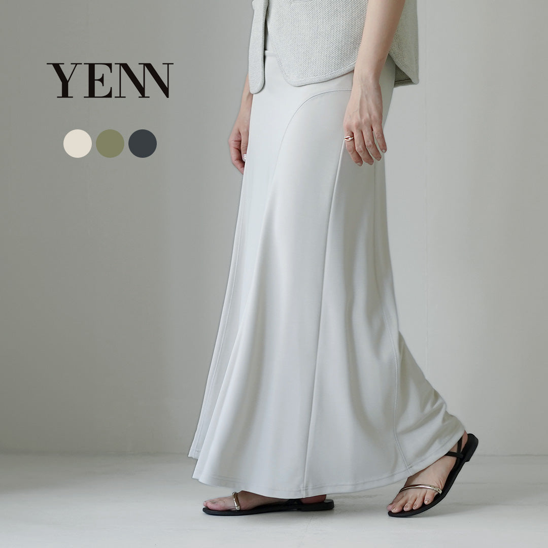 YENN（イェン） フィブリル ジャージースカート