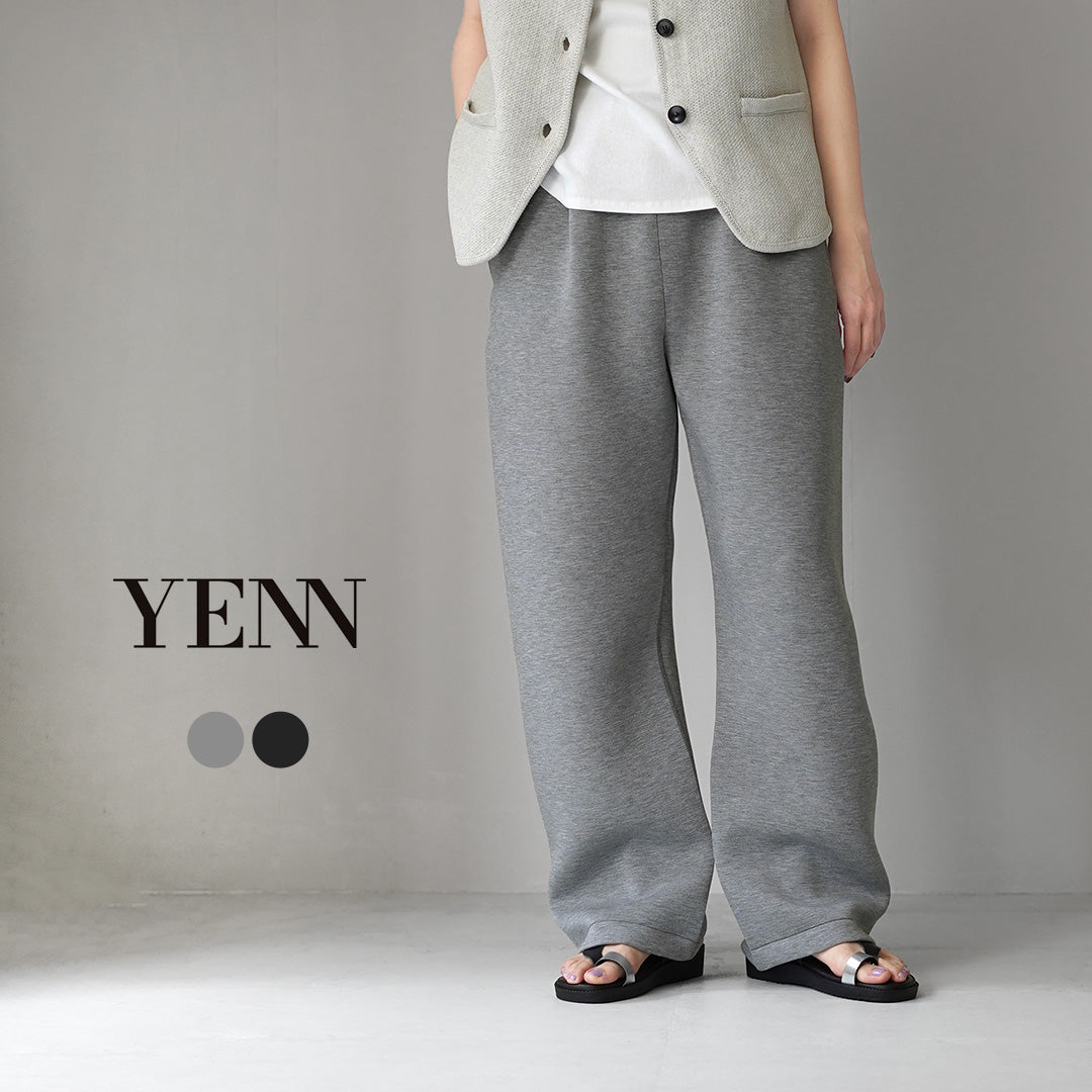 YENN（イェン） スポンディッシュ タックパンツ