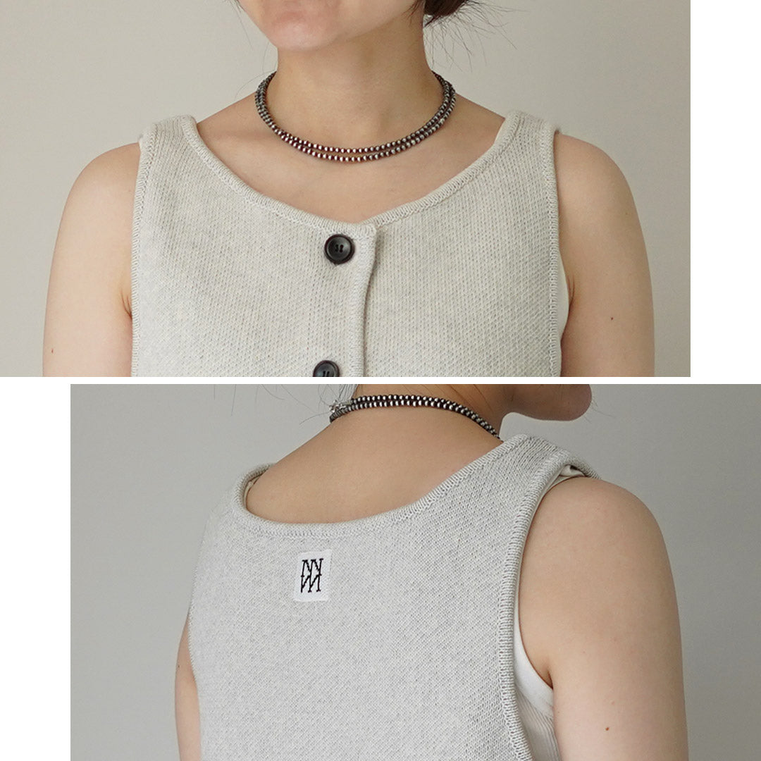YENN（イェン） ボートネック ニットベスト