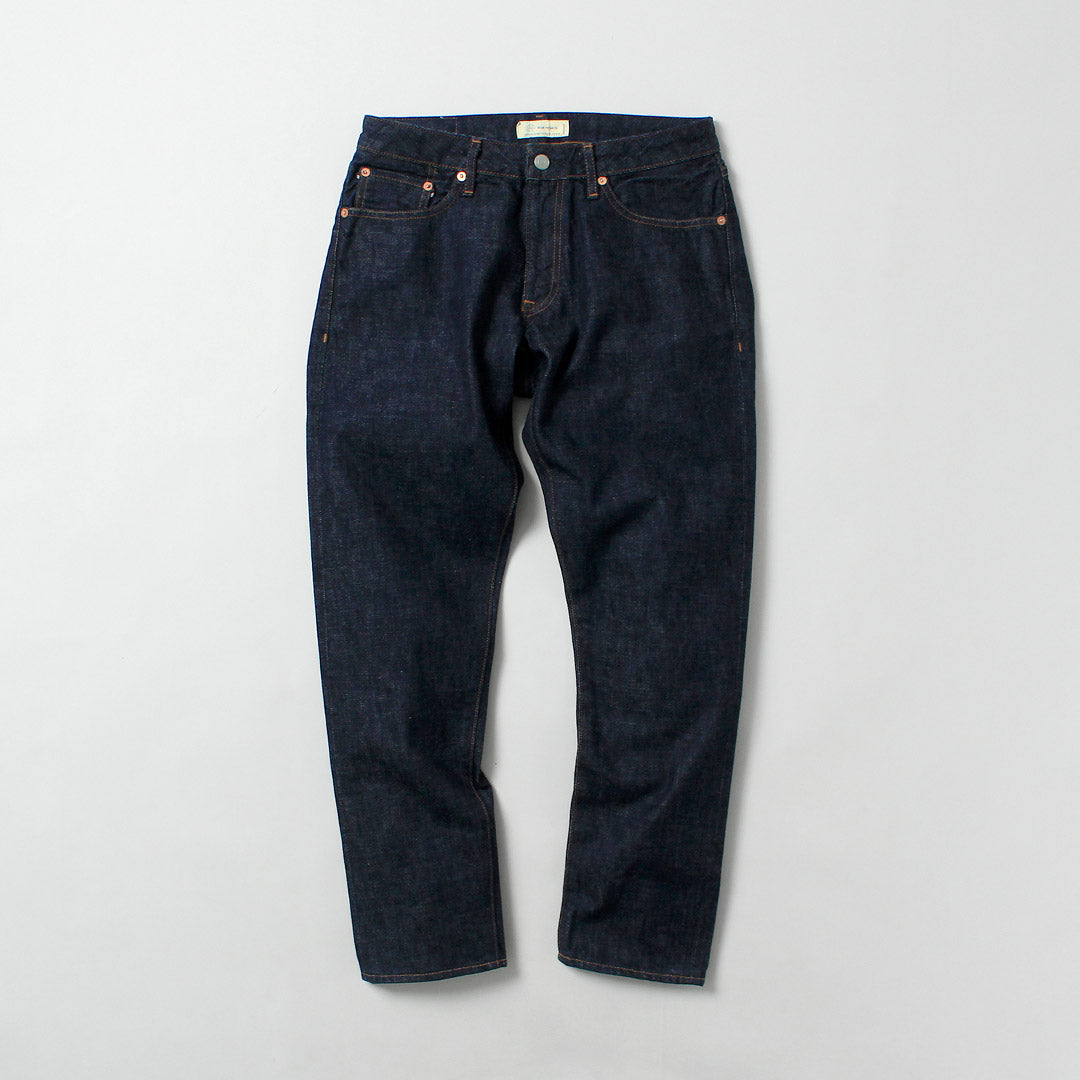 Blue refabric（ブルーリファブリック） 13oz セミワイドテーパード 5Pジーンズ 日本製