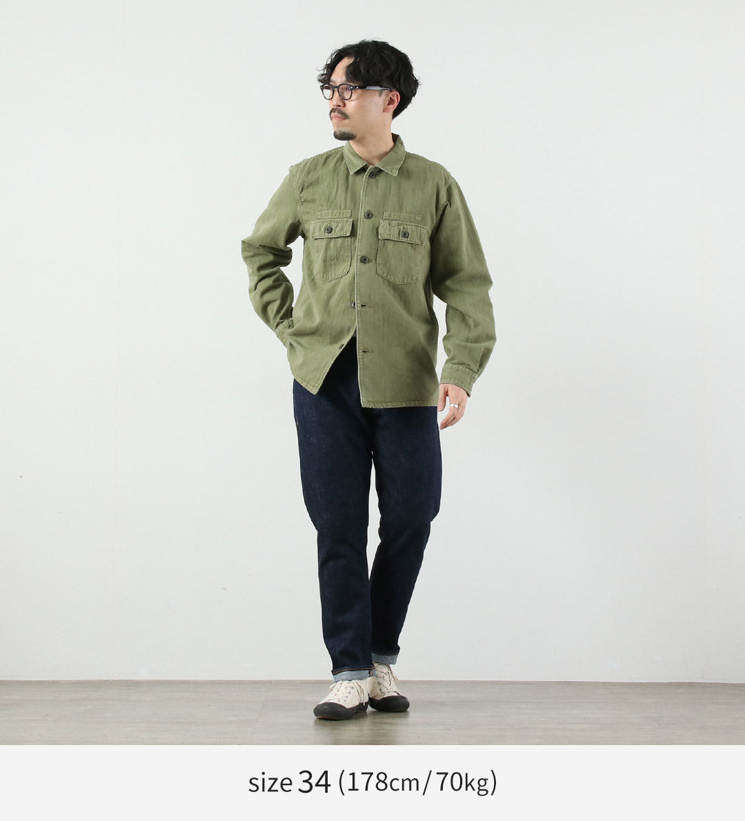 Blue refabric（ブルーリファブリック） 13oz セミワイドテーパード 5Pジーンズ 日本製