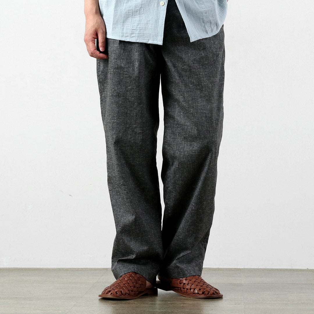 KEMA DESIGNS（ケマデザインズ） タック レイジーパンツ 日本製