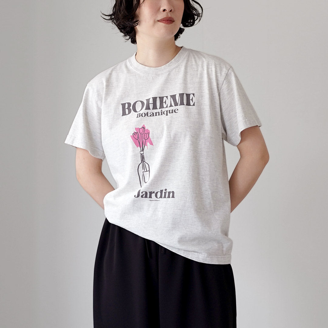 TRICOMER（トリコメル） BOHEME BOTANIQUE プリントTシャツ