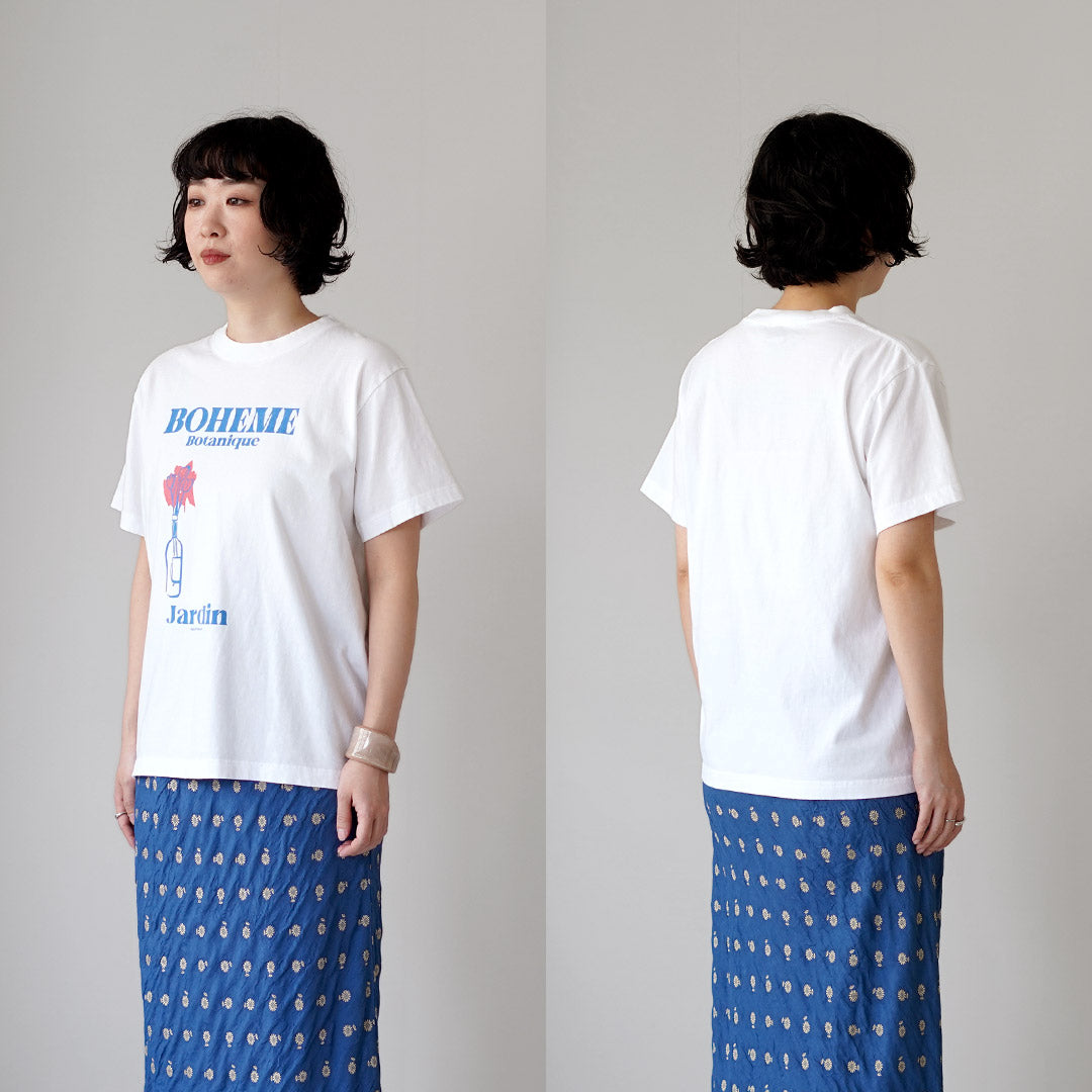 TRICOMER（トリコメル） BOHEME BOTANIQUE プリントTシャツ