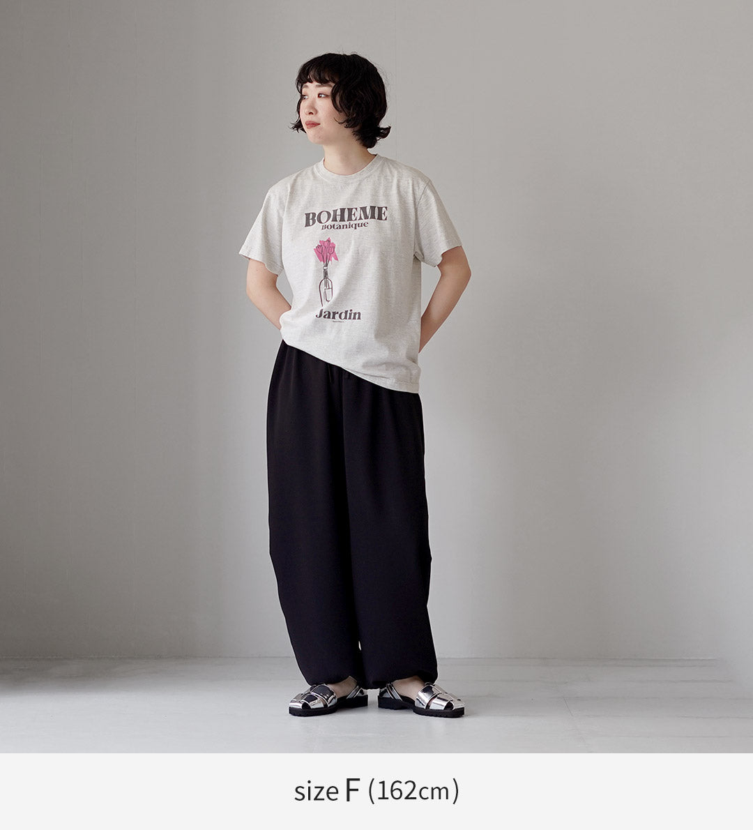 TRICOMER（トリコメル） BOHEME BOTANIQUE プリントTシャツ