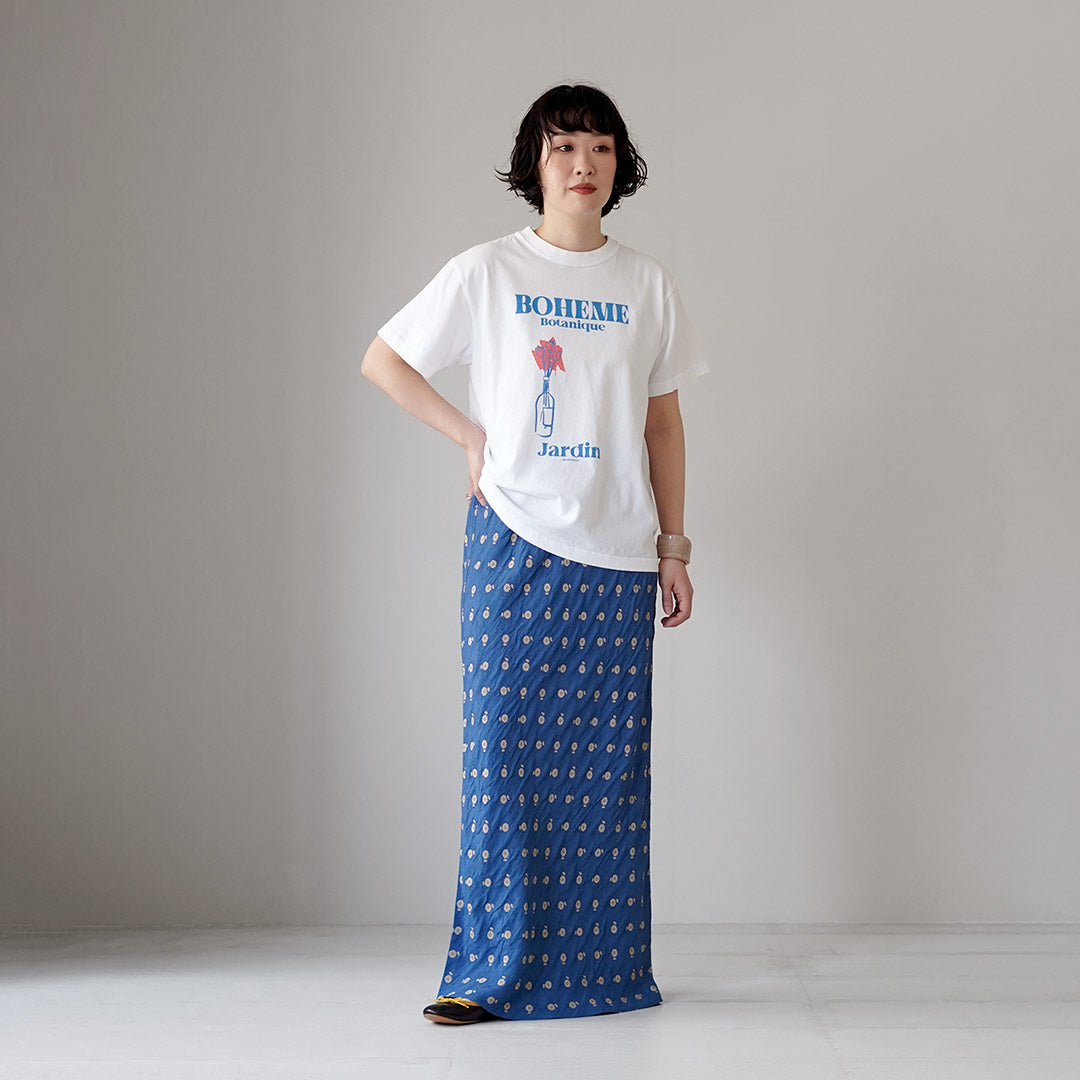 TRICOMER（トリコメル） BOHEME BOTANIQUE プリントTシャツ