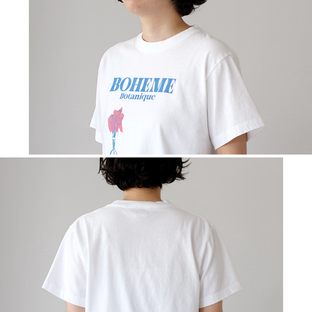 TRICOMER（トリコメル） BOHEME BOTANIQUE プリントTシャツ