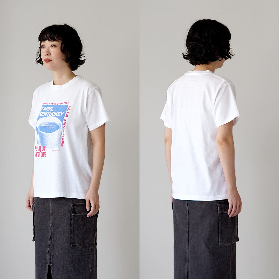 TRICOMER（トリコメル） PARIS,KENTUCKY プリントTシャツ