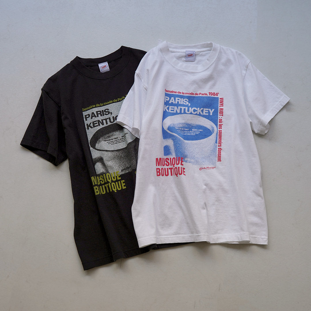 TRICOMER（トリコメル） PARIS,KENTUCKY プリントTシャツ