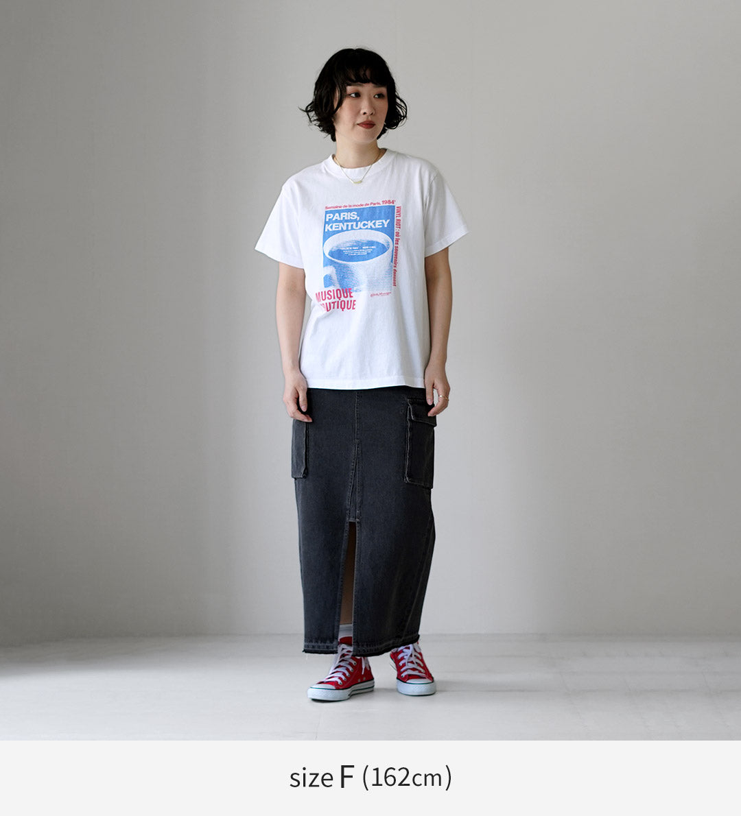 TRICOMER（トリコメル） PARIS,KENTUCKY プリントTシャツ / レディース