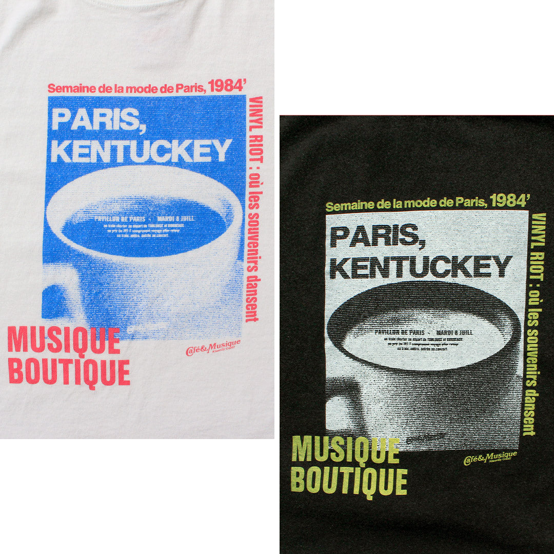 TRICOMER（トリコメル） PARIS,KENTUCKY プリントTシャツ