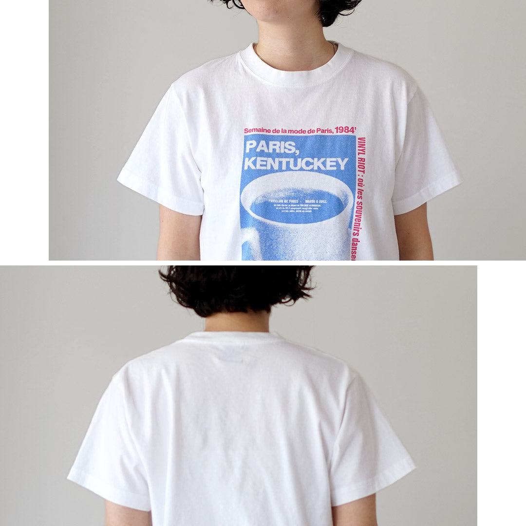 TRICOMER（トリコメル） PARIS,KENTUCKY プリントTシャツ