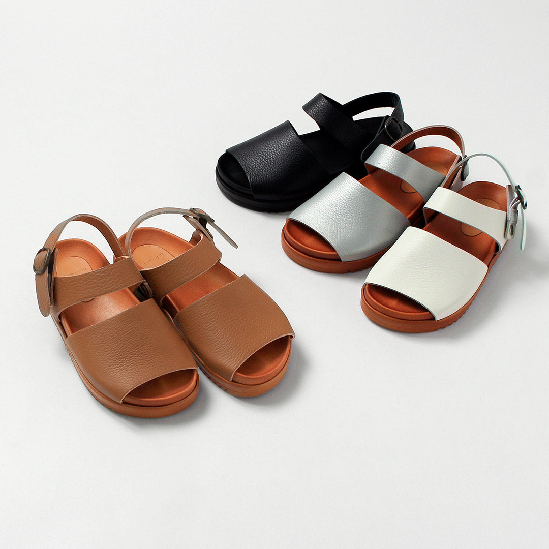 TUMUGU（ツムグ） tumugu×hcubuch welle ヴェレ レザーサンダル 日本製