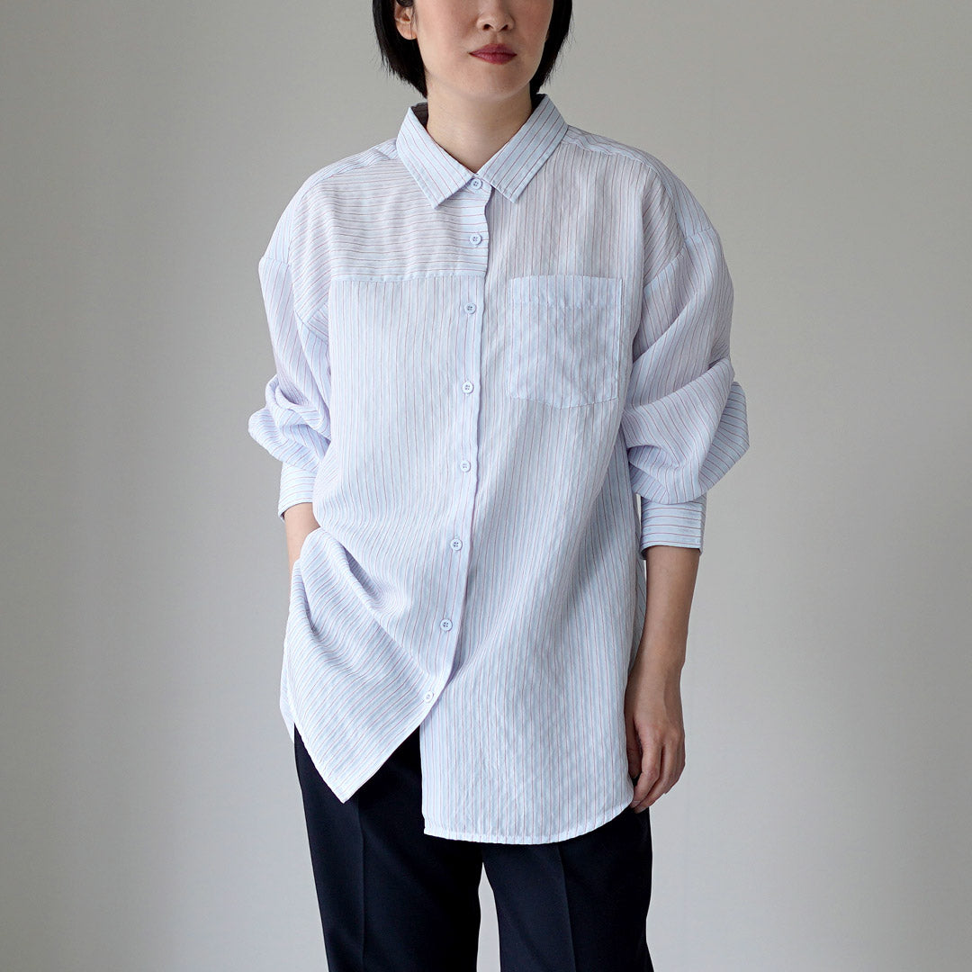 KELEN（ケレン） TESSA シアーストライプシャツ