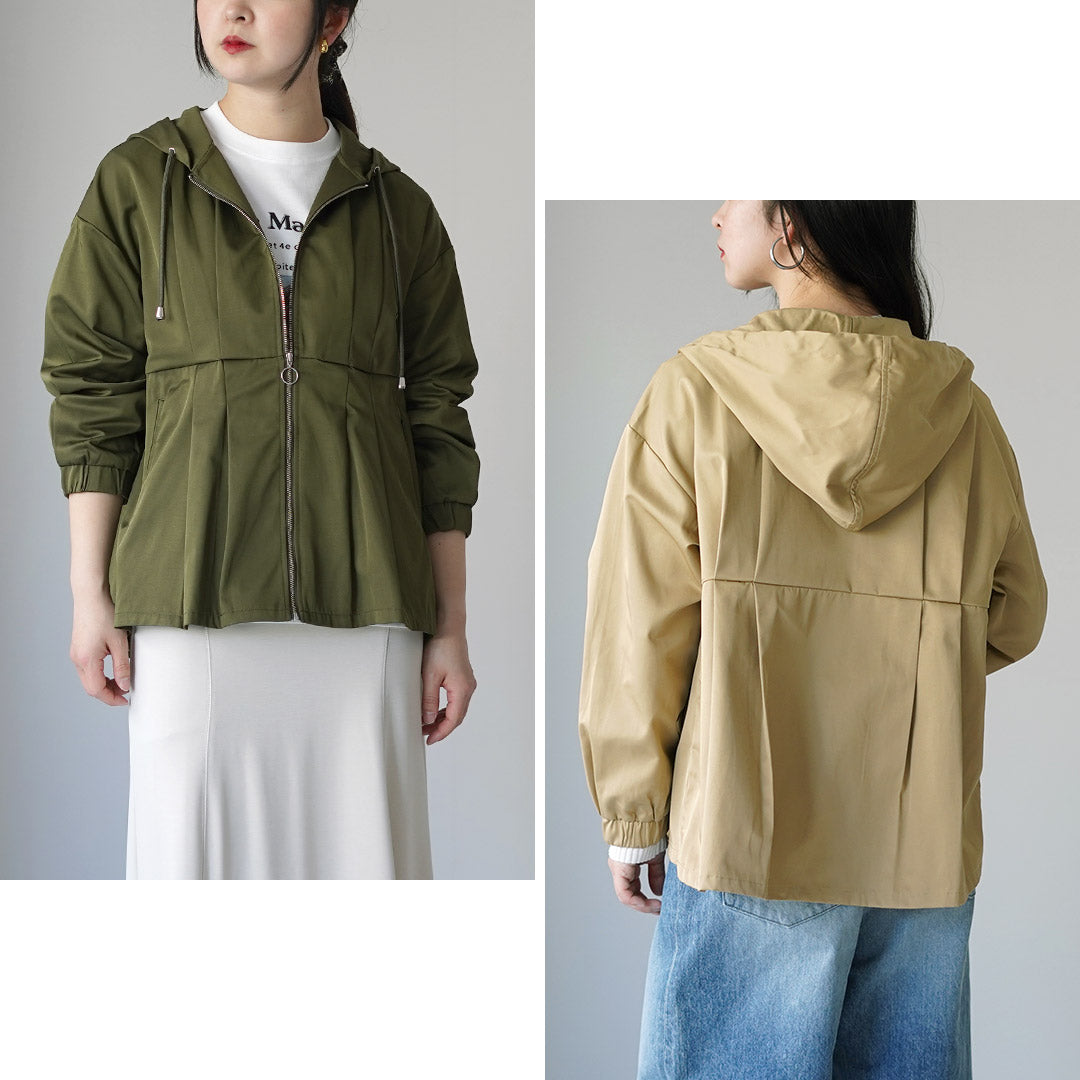 KELEN（ケレン） VESTY ウエストタックデザイン フードジャケット