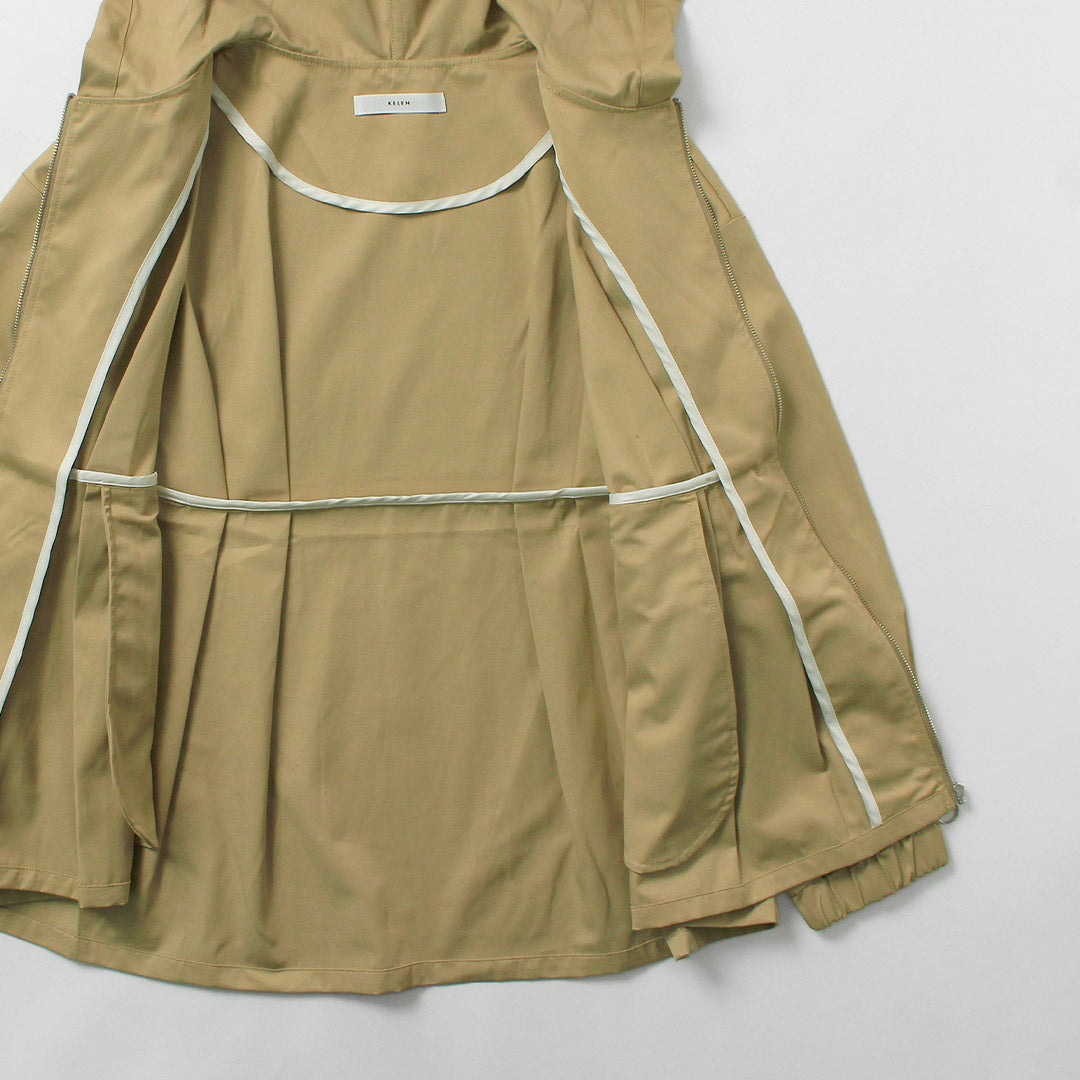 KELEN（ケレン） VESTY ウエストタックデザイン フードジャケット