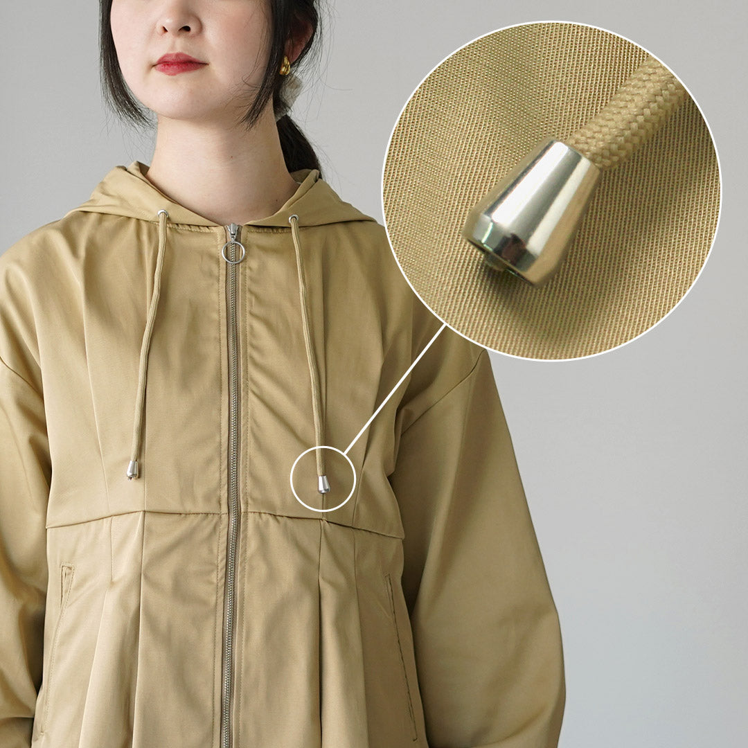 KELEN（ケレン） VESTY ウエストタックデザイン フードジャケット