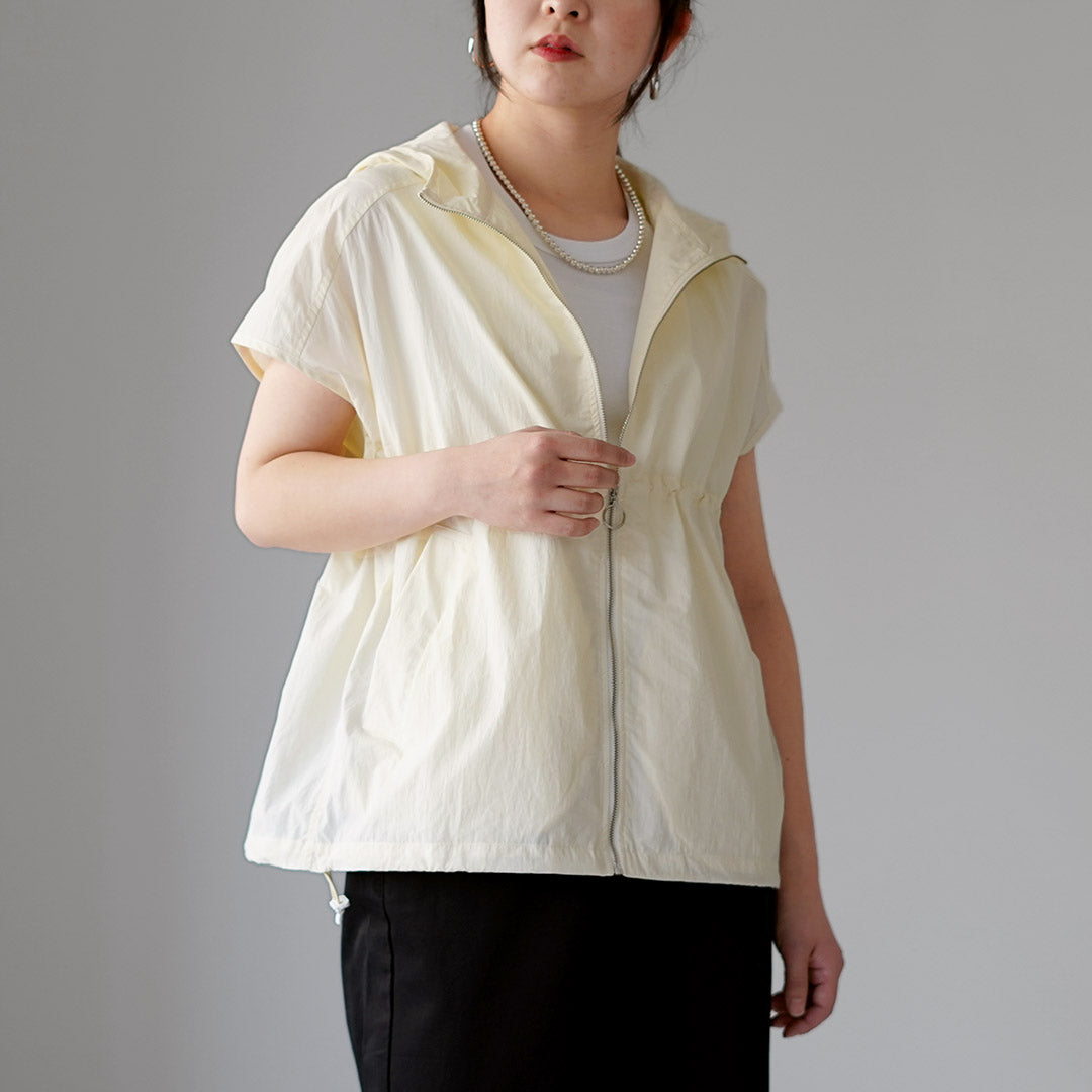 KELEN（ケレン） AROW ドロストデザイン フードベスト / レディース