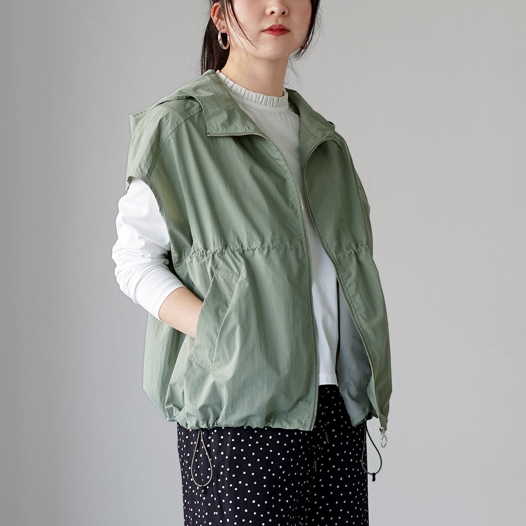 KELEN（ケレン） AROW ドロストデザイン フードベスト