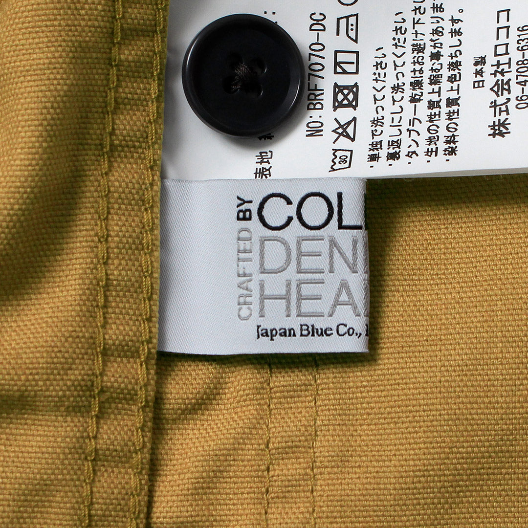 Blue refabric（ブルーリファブリック） ダック フレンチカバーオールジャケット 日本製