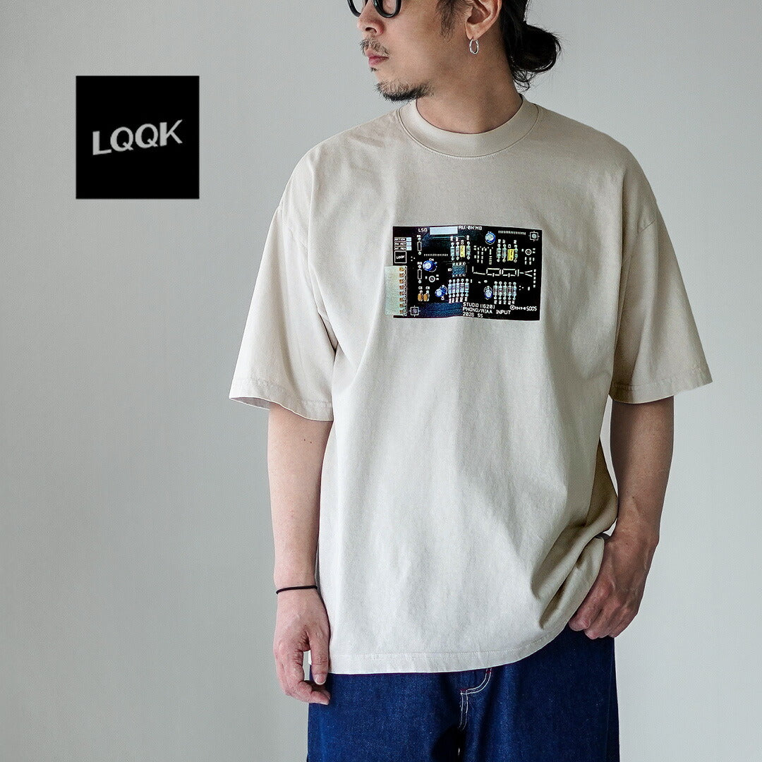 LQQK STUDIO（ルックスタジオ） サーキットボード Tシャツ / メンズ