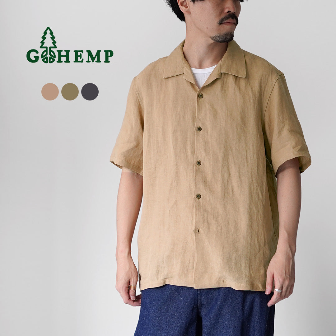 GOHEMP（ゴーヘンプ） オープンマインド シャツ ヘンプブロード 麻
