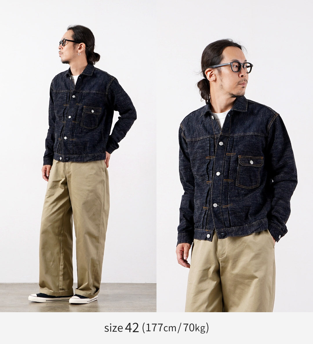 Blue refabric（ブルーリファブリック） GL3 セルビッチデニム 1st Gジャン 日本製