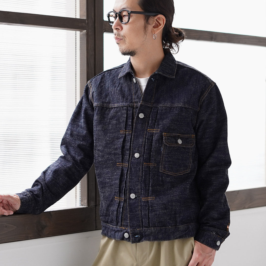 Blue refabric（ブルーリファブリック） GL3 セルビッチデニム 1st Gジャン 日本製