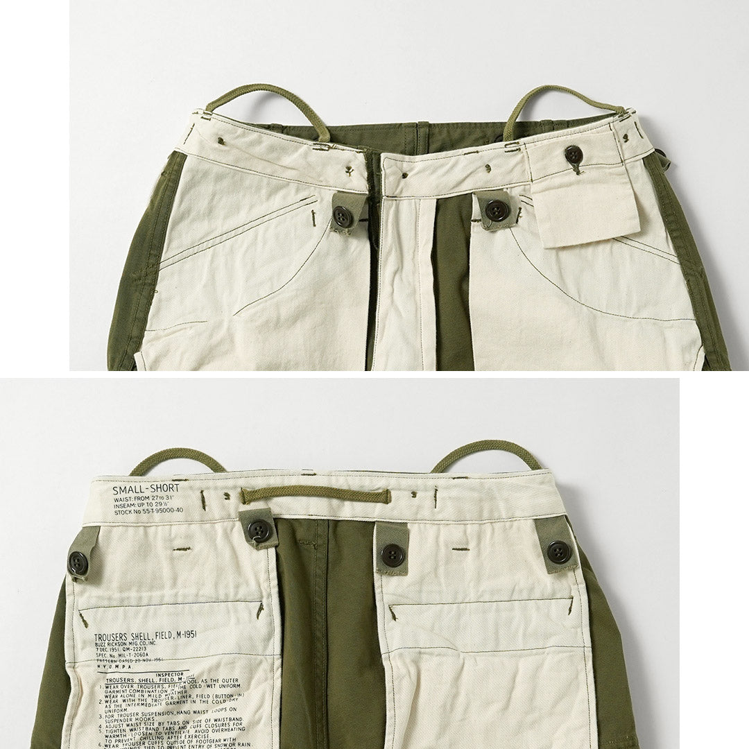 バズリクソンズ buzzrickson's M-51 フィールドトラウザーパンツ BUZZ RICKSONS（バズリクソンズ） M-51 フィールドトラウザース 日本製