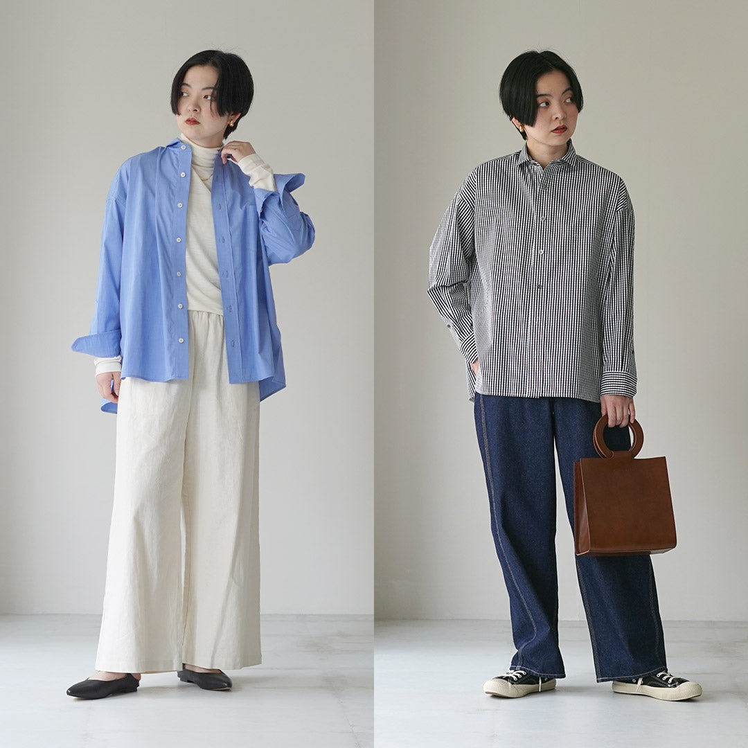 TICCA（ティッカ） スクエア ビッグシャツ 日本製