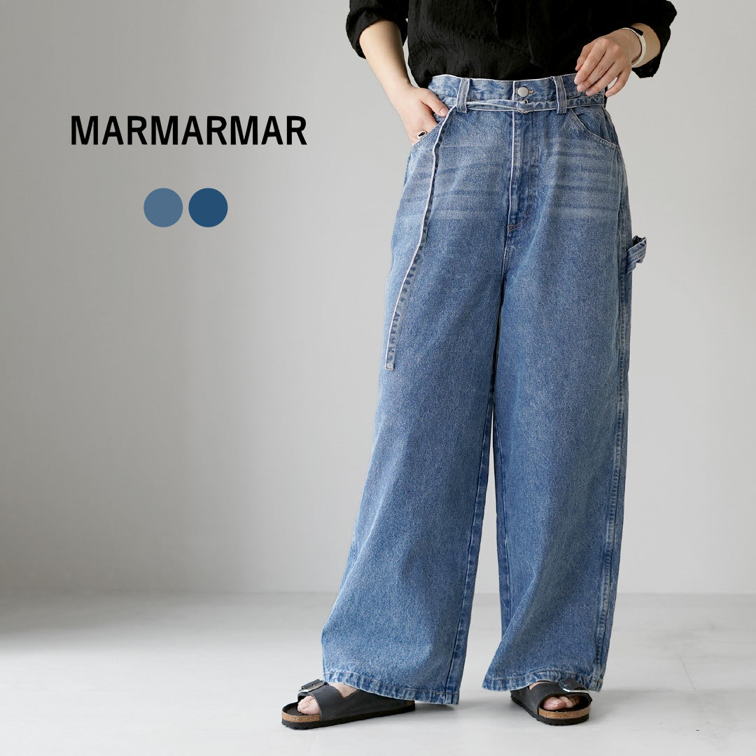 MARMARMAR（マーマーマー） ワイド デニム パンツ
