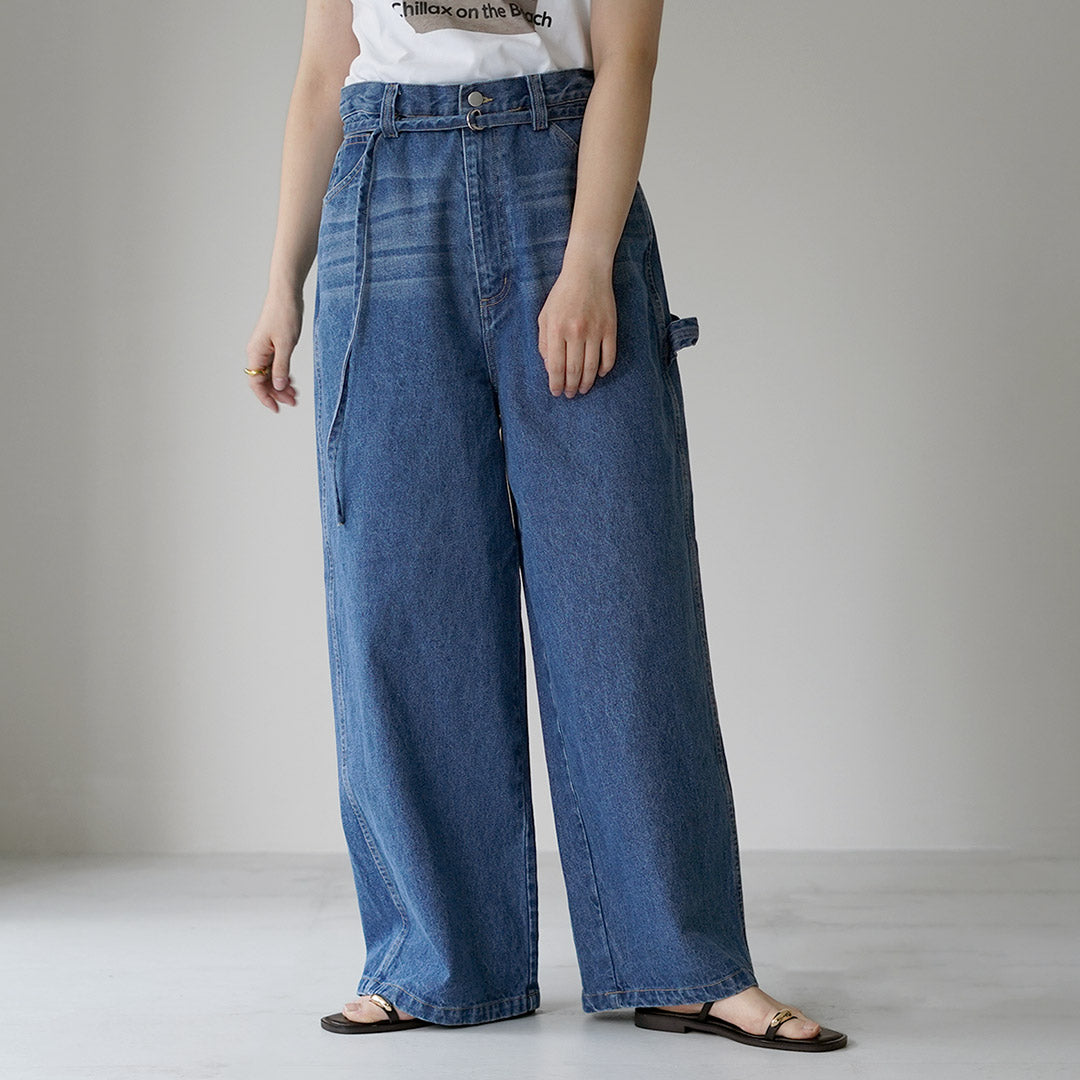 MARMARMAR（マーマーマー） ワイド デニム パンツ