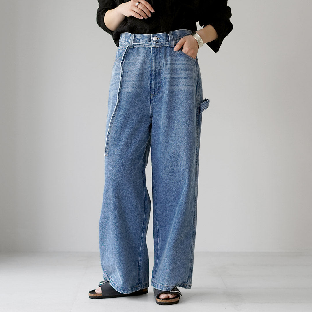 MARMARMAR（マーマーマー） ワイド デニム パンツ