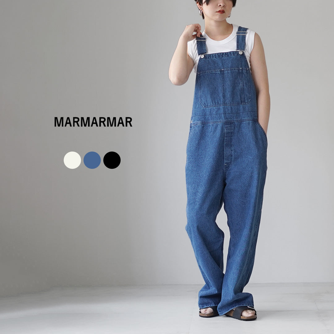 MARMARMAR デニムオーバーオール　ブルー MARMARMAR（マーマーマー） デニム オーバーオール / レディース