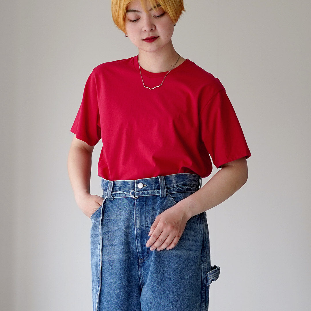 TICCA（ティッカ） エンブロイダリーTシャツ 日本製 / レディース 半袖