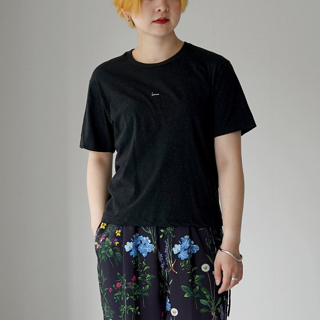 TICCA（ティッカ） Sadness Tシャツ 日本製 / レディース 半袖 ロゴ