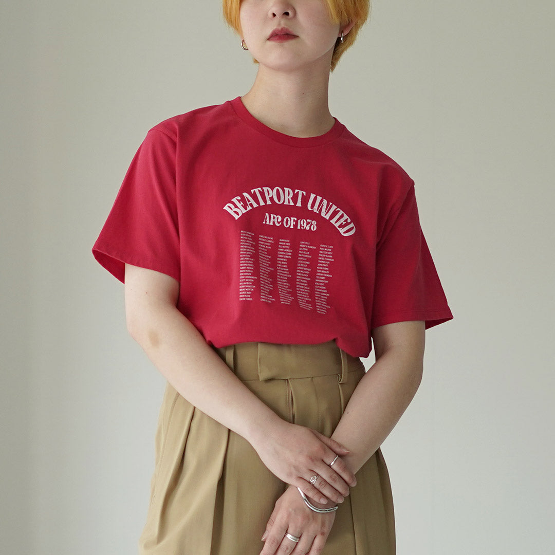 TICCA（ティッカ） ビートポート Tシャツ 日本製 / レディース 半袖