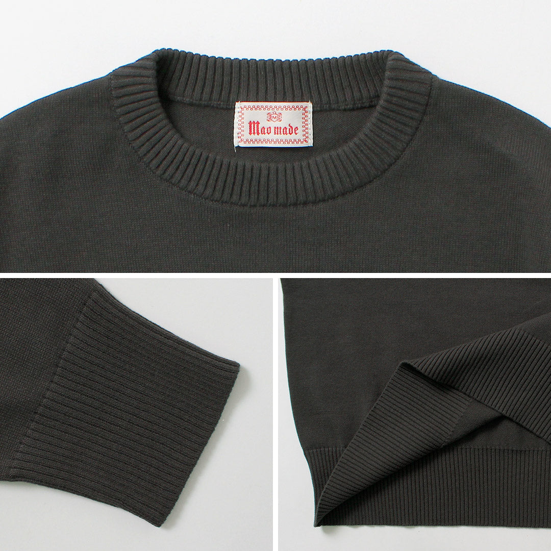 MAO MADE（マオメイド） やわらかコットン ダブルジャガード