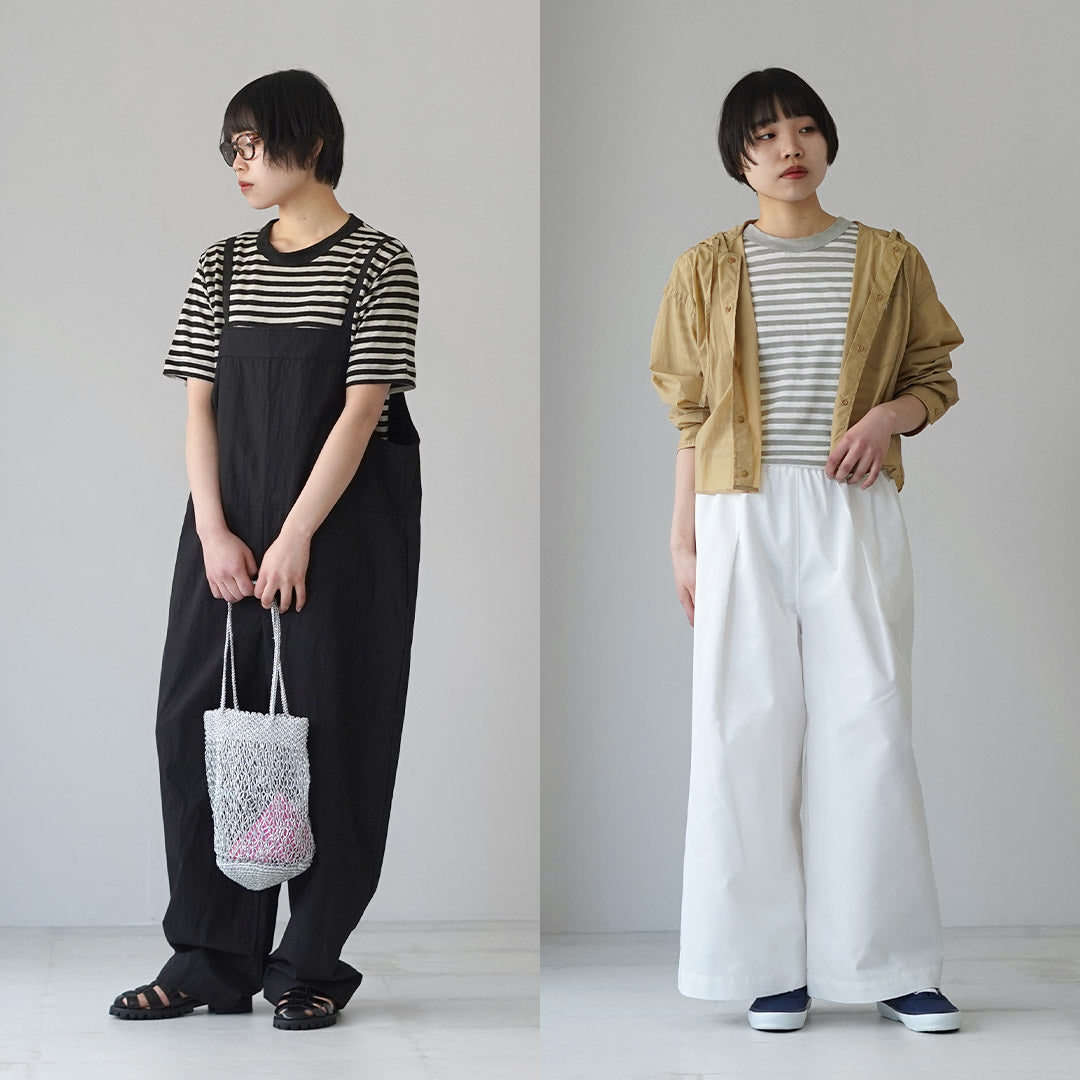 MAO MADE（マオメイド） ベルギーリネン ハーフスリーブ スタンダードT