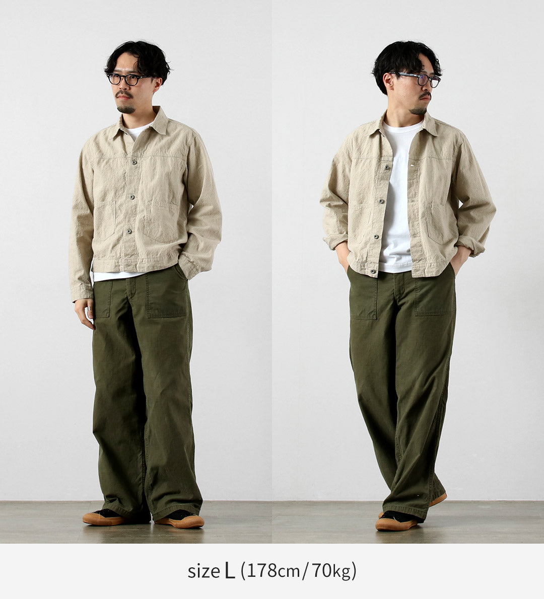 SEUVAS（ソウバス） リネンコットン トラッカージャケット 日本製