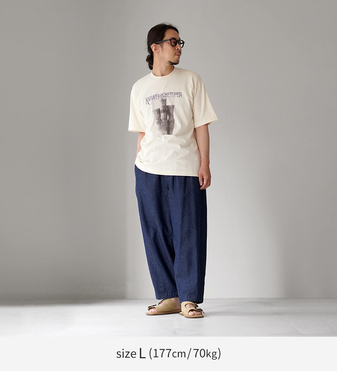 UNDYED（アンダイド） カール・ブロスフェルト プリントTシャツ