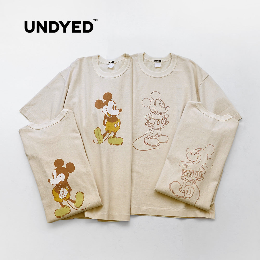 UNDYED（アンダイド） ジャクソンマティス コラボ ミッキーTシャツ 日本製