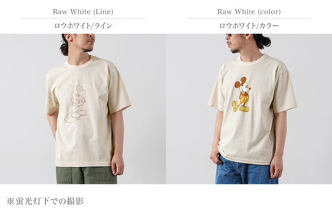 UNDYED（アンダイド） ジャクソンマティス コラボ ミッキーTシャツ 日本製