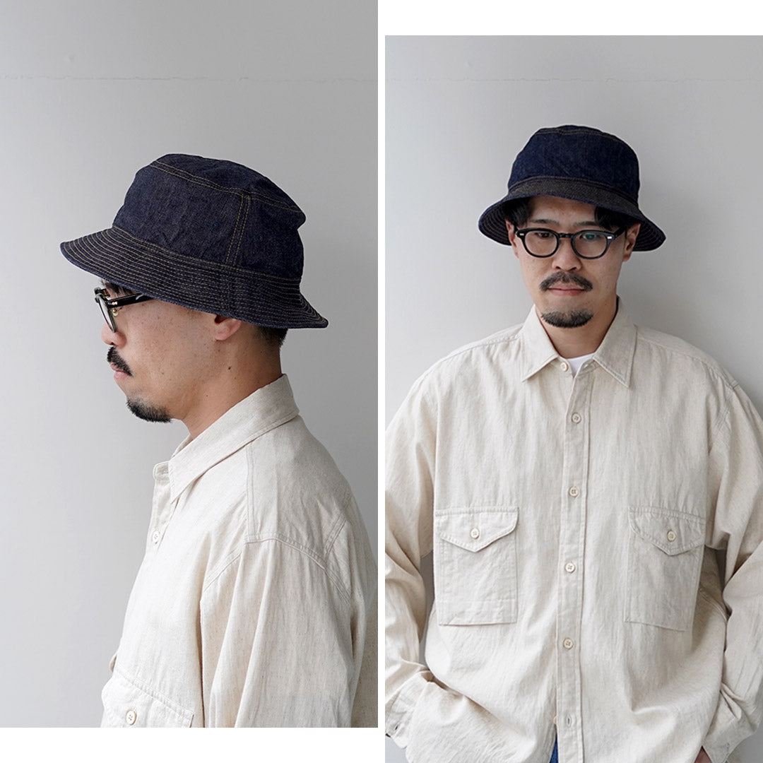 HIGHER（ハイアー） 10oz セルヴィッジデニム バケットハット 日本製