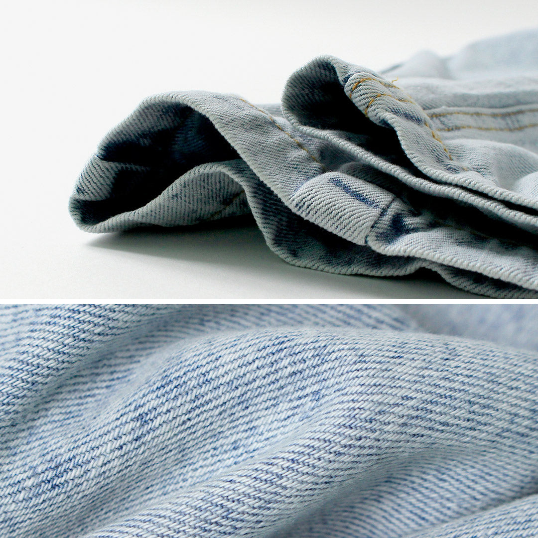 CYAN TOKYO（シアン トーキョー） 3Dタックケミカルワイド デニムパンツ