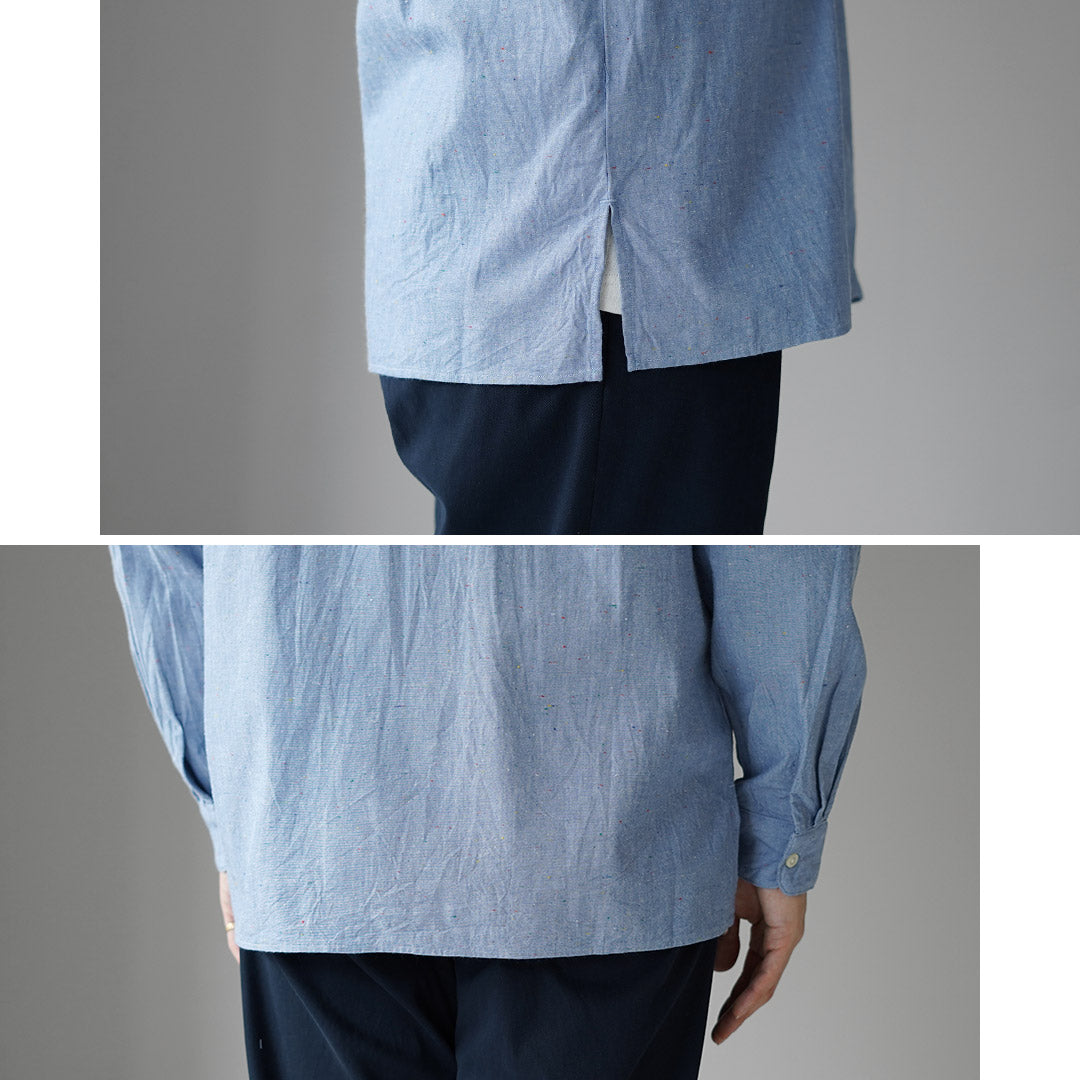 HARROWE HARROWE（ハロウハロウ） 5oz カラーネップシャンブレー