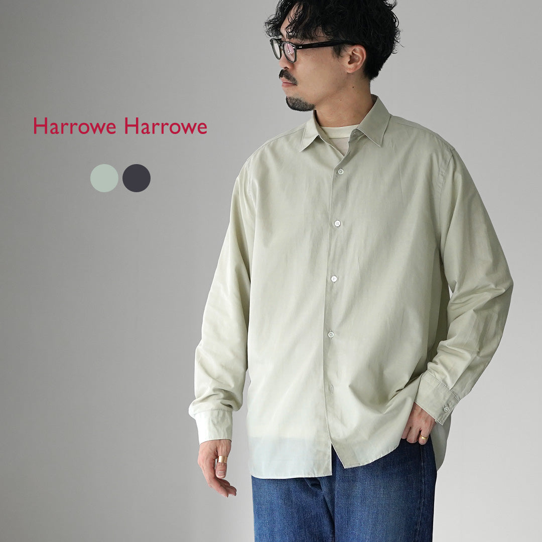 HARROWE HARROWE（ハロウハロウ） レギュラーカラーシャツ
