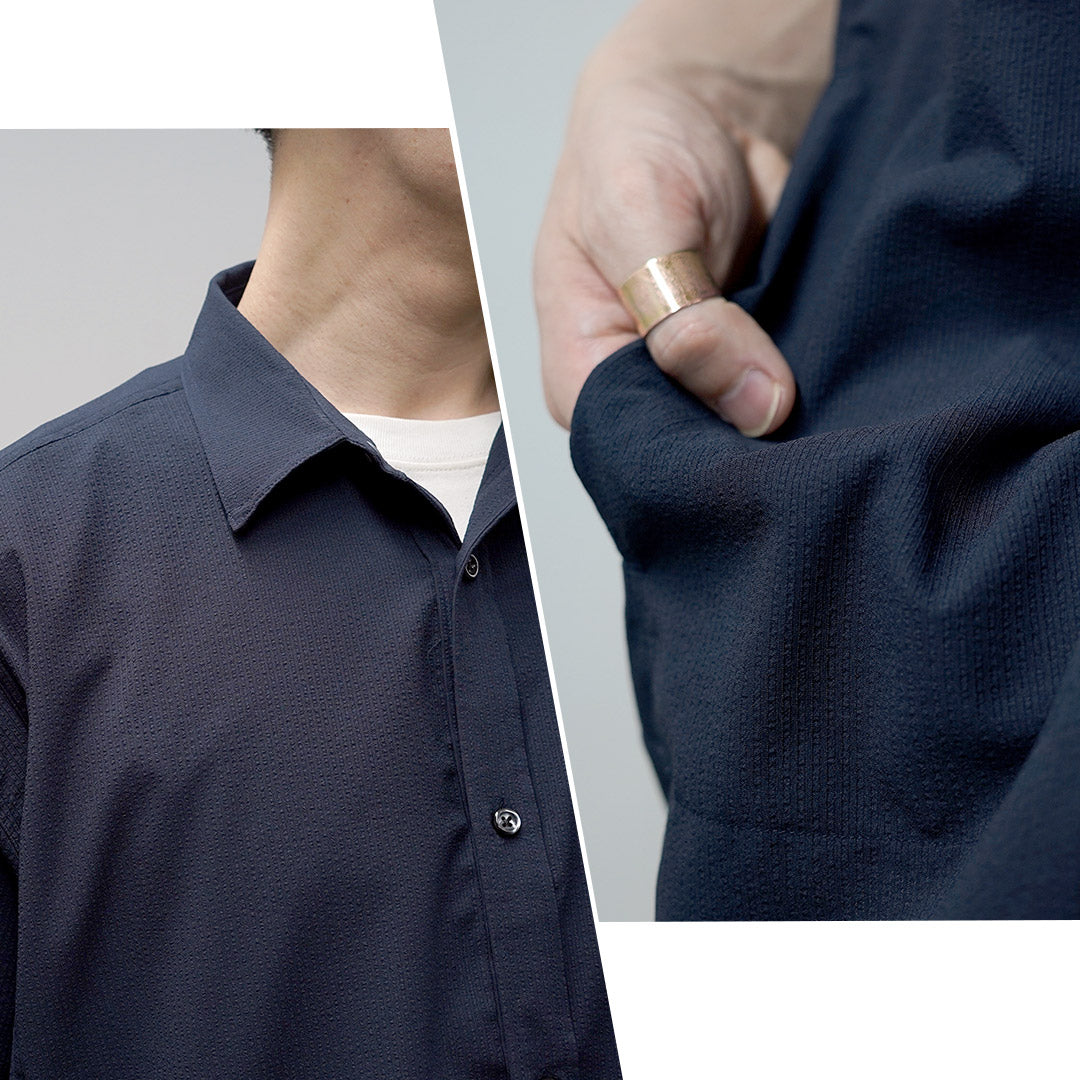 RAG（ラグ） ブリージングサッカー ショートスリーブ シャツ 日本製