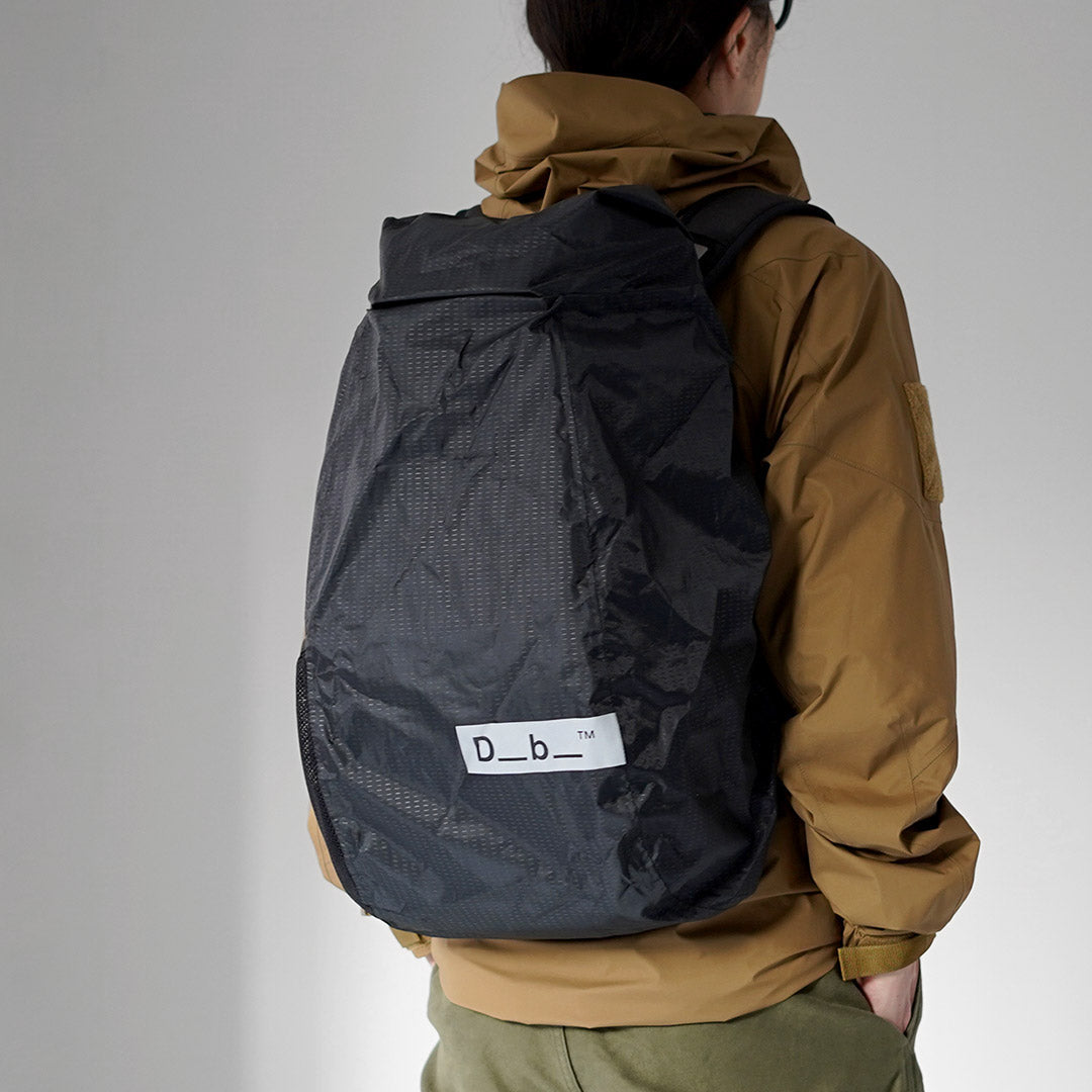 サンプル落ち　SilvercrossCLIC　ALMONDレインカバー無・訳アリ D_B_（ディービー） ハガー レインカバー 25-30L / メンズ バック